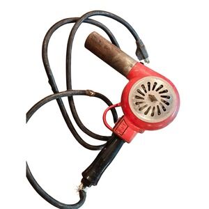 Vintage Red Heat Gun Hot Air Blower Tool Corded WORKS! MHT Products model 750